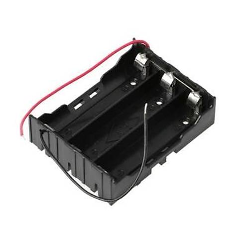 18650 Paralel 3'lü Pil Yuvası