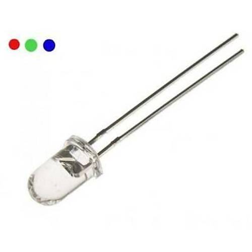 5mm Rgb Flaşör Led - 2 Bacaklı