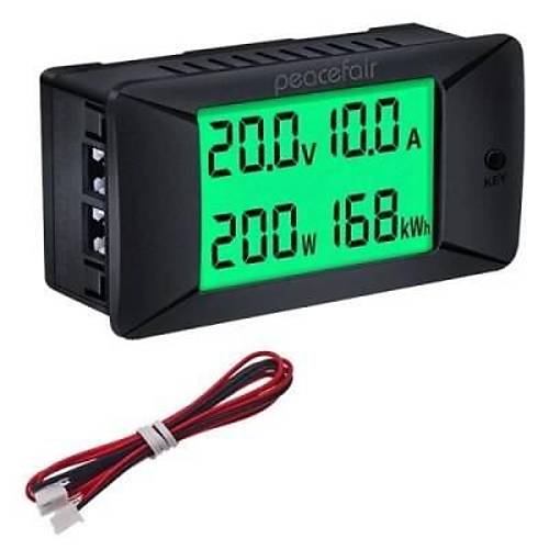 PZEM-025 0-300V 100A Voltmetre Ampermetre - Batarya Kapasite Yöneticisi