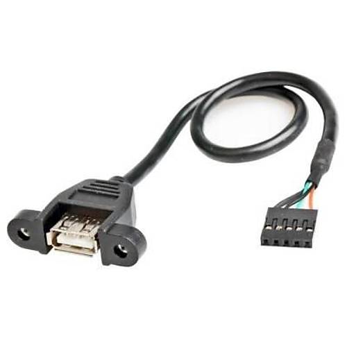 USB 2.0 Dişi Dupont 5 Pin Dişi Veri Anakart Adaptör Kablosu