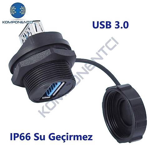 IC-265W Su Geçirmez Şase Pano Tip USB 3.0 Adaptör