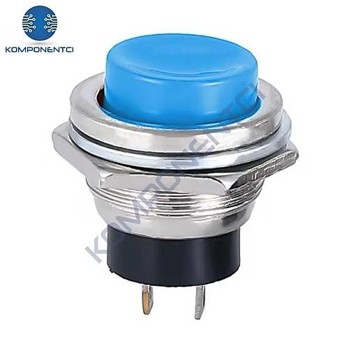 IC-180 Buton Ø16mm DS-212 Mavi
