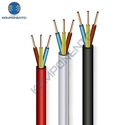 SİMH Çok Telli Çok Damarlı Silikon Kablo 5 x 1mm 1 Metre