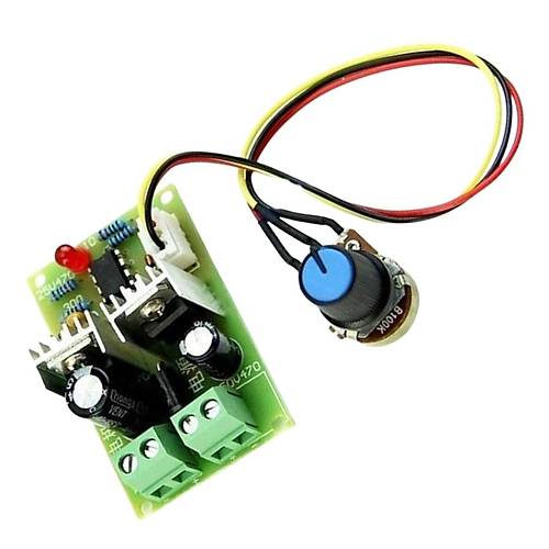 12V-36V 3A PWM DC Motor Sürücü Motor Hız Kontrol Kartı