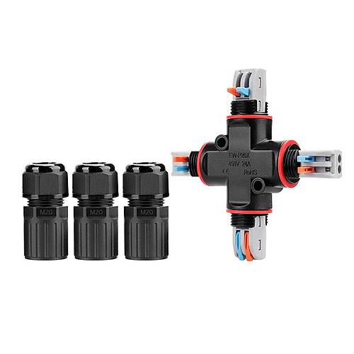 EW-P20X-2P X-Tip 2-Pin Su Geçirmez Konnektör