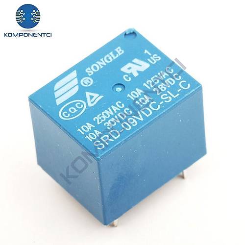 Songle 9V Minyon Spot Röle SRD-09VDC-SL-C