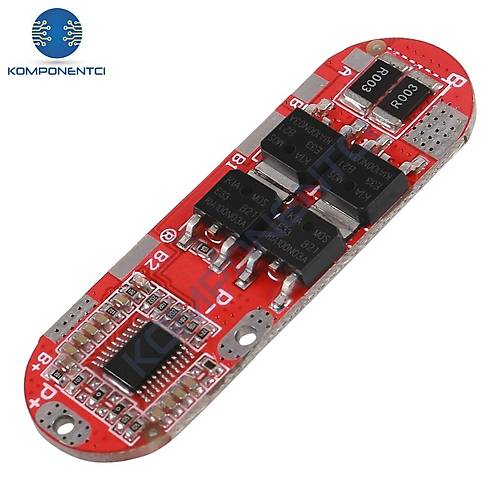 4S 25A BMS 18650 16.8V Lityum Pil Şarj Koruma Devresi