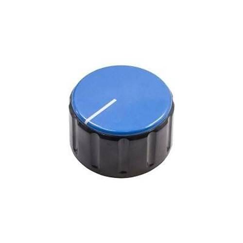 HT3000 37mm Üstten Sıkmalı Potansiyometre Düğmesi Siyah-Mavi