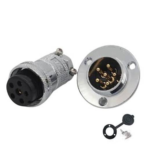 DF25 6 Pin 25mm Su Geçirmez Konnektör Takımı