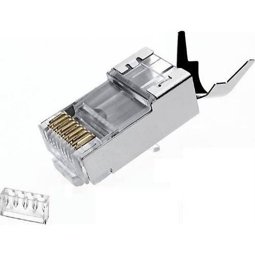CAT7 RJ45 Plug Ethernet Ağ Kablosu Konnektörü