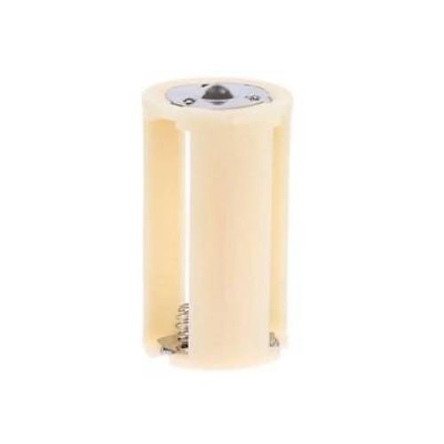 3'lü AA Pil Yuvası - 1.5V Paralel D-Tip Pil Dönüştürücü
