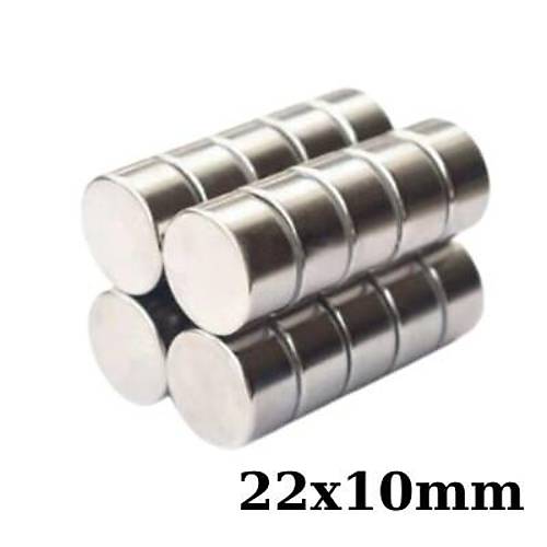 22x10mm Neodyum Güçlü Mıknatıs - Neodim Magnet
