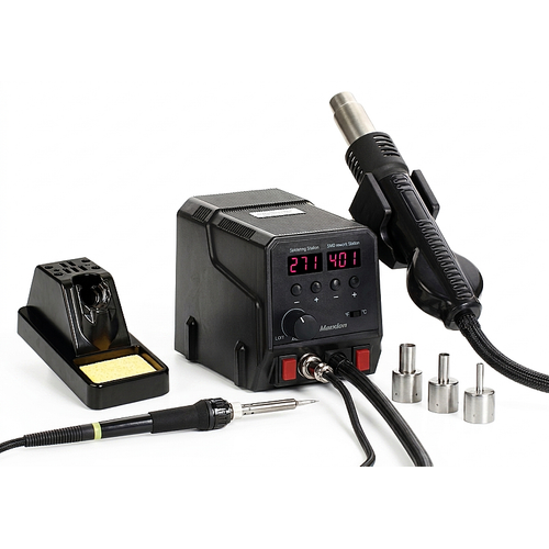 ZD-8922 2'si 1 Arada SMD Sıcak Hava Üfleme ve Lehimleme İstasyonu