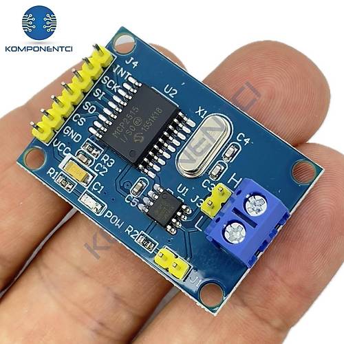 MCP2515 CANBUS-SPI Ağ Haberleşme Modülü