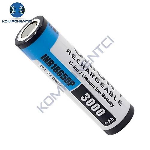 Orion 18650p 3.7V 3000mAh 10C Şarj Edilebilir Li-ion Pil