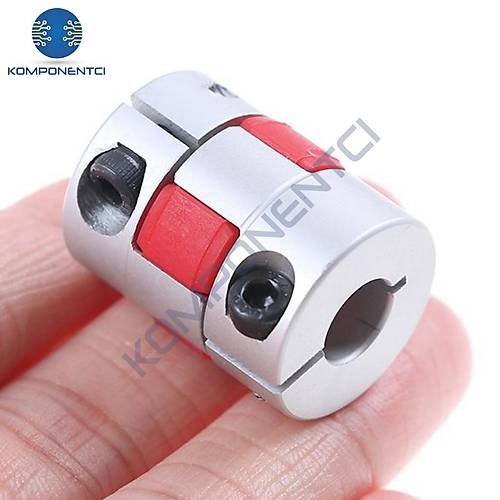 5x5mm Esnek Şaft Kaplini 3D Printer Yazıcı D20L25