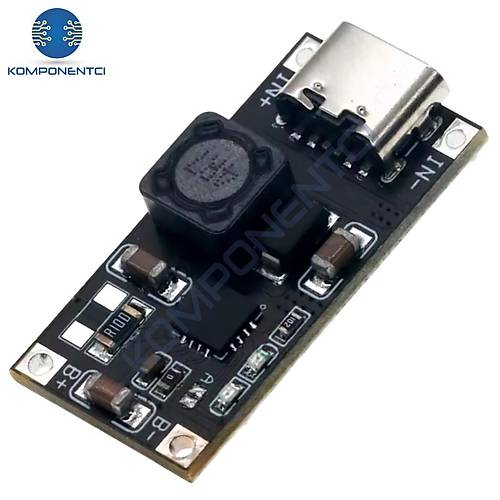 TP5000 LiFePO4 ve Li-ion Pil Şarj Devresi Type-C Girişli Modül 1A