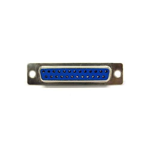 25 Pin Dişi D-Sub Konnektör Lehim Tip
