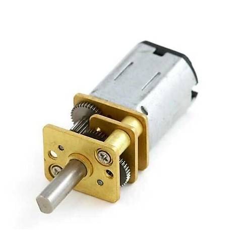 6V 12mm 1000RPM Redüktörlü DC Motor