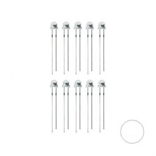 4.8mm Gün Işığı Mantar Led Paketi - 10 Adet