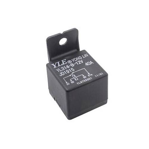 YL314-B-12V 12V 40A Otomotiv Rölesi 4-Pin