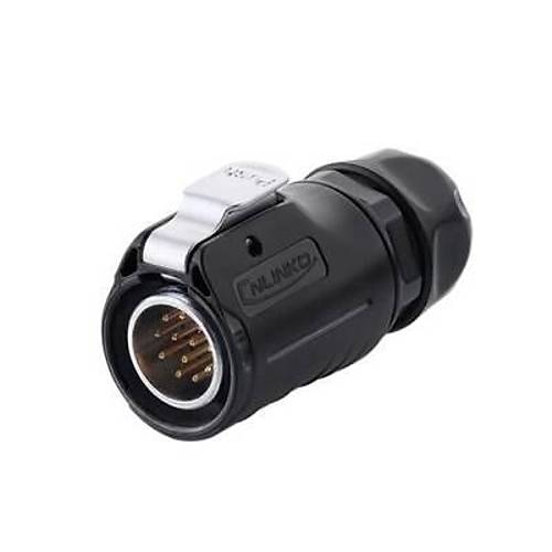 LP-20-C12PE-01-022 12-Pin Su Geçirmez Konnektör - Erkek