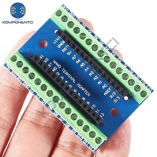 Arduino Nano Adaptör Klemens Shield