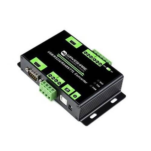 Endüstriyel İzole USB - RS232/RS485/TTL Çoklu Veri Yolu Dönüştürücü