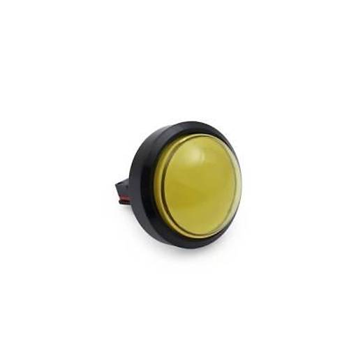 60mm 12V Bombeli Işıklı Oyun Makinesi Butonu - Sarı