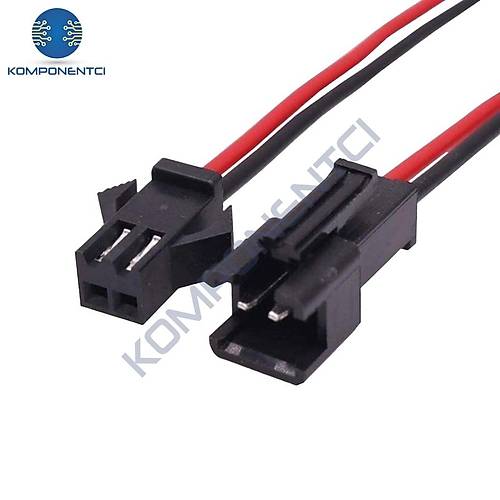 IC-261J-0 JST SM 2P Kablolu Konnektor Takım