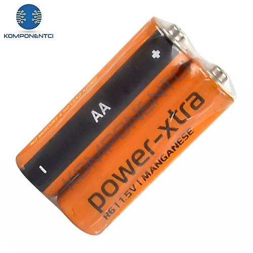 Power-Xtra AA - R06 Çinko Manganez Pil 2'li Shrink