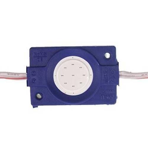 Tekli Su Gerçimez Cob Led Modülü - Mavi 12V 2.4W