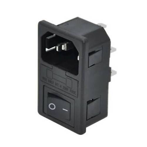 Kulaksız Erkek Power Soketi - Işıksız Anahtarlı