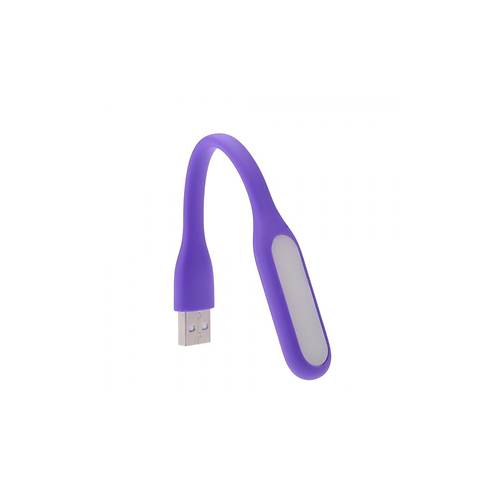 USB Led Işık Esnek Okuma Lambası - Mor