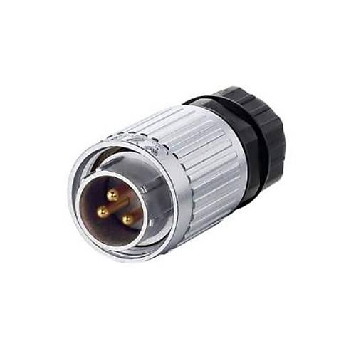 YW-16-C03PE-03-001 3-Pin Su Geçirmez Konnektör - Erkek