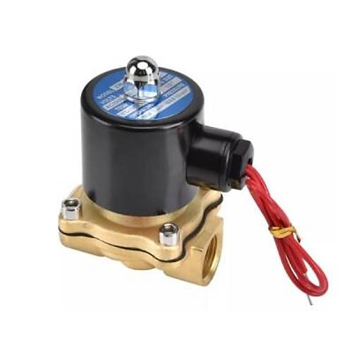 2W-160-15 DC 12V NC Elektromanyetik Valf - Solenoid Valf