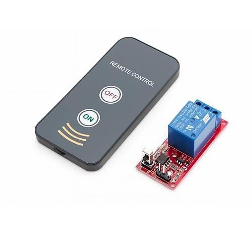 1 Kanal IR Kumandalı Röle Kartı - 12V (On/Off)