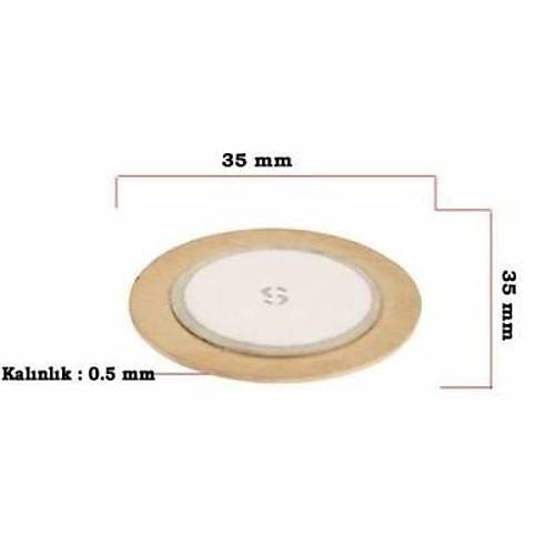 Piezo Disk Element - 35 mm Çap
