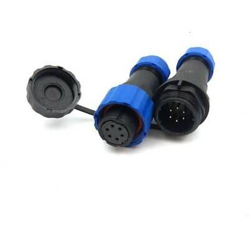 SD16 6 Pin 16mm Su Geçirmez Konnektör Takımı