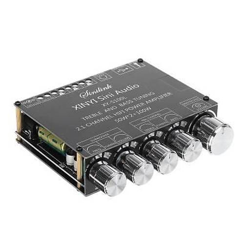 YS-S100L 2x50W + 100W Bluetooth 5.0 2.1 Kanal Amfi Modülü