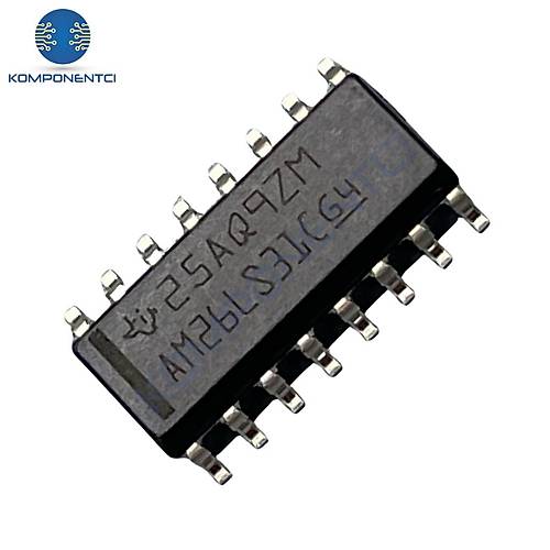 AM26LS31 Smd Hat Sürücü Entegresi Soic-16
