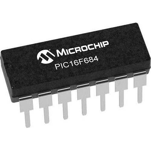 PIC16F684-I/P PDIP-14 20MHz Mikrodenetleyici