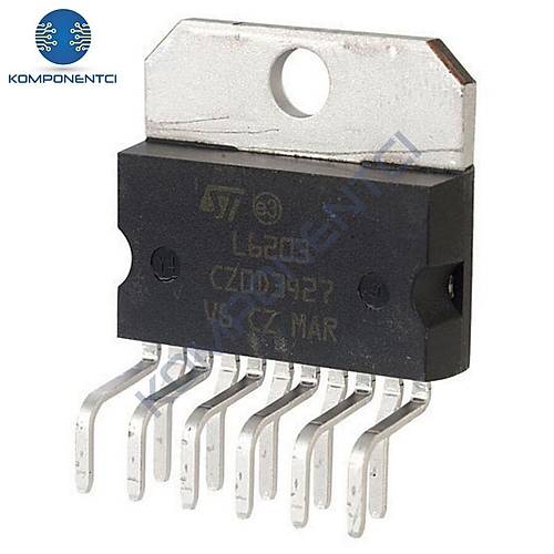 L6203 Dmos Tam Köprü Sürücü Entegresi Multiwatt11