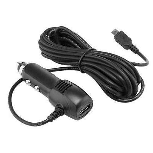 USB 5V 2A Araç Çakmak Soketi Mini USB Çıkışlı - 3.5m Kablolu