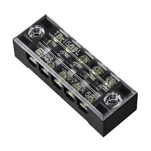 TB-1505 5P Çift Sıra Terminal Blok - 600V 15A