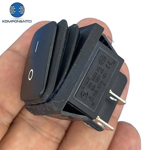 IC-106W Geniş Işıksız Körüklü Anahtar On-Off 4P