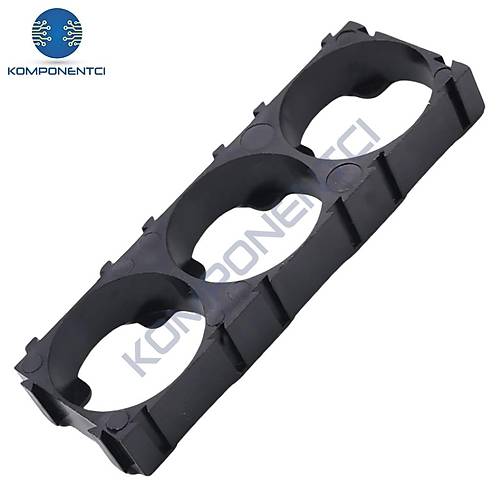 18650 Li-ion Pil Tutucu Braket 3'lü
