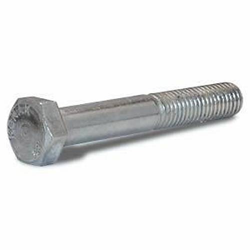M6x45mm Civata Beyaz Altıköşe Yarım Diş
