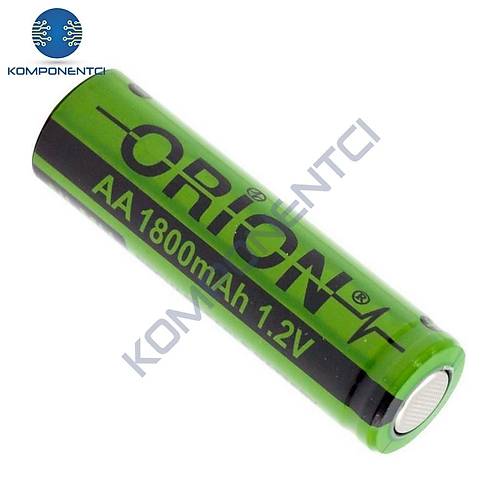 Orion 1.2V Ni-Mh AA 1800mAh Şarj Edilebilir Kalem Pil