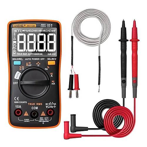 ANENG AN113D Dijital Multimetre Akıllı Otomatik